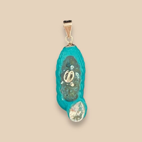 Kukudushi Fauna AQUA BLUE TURTLE